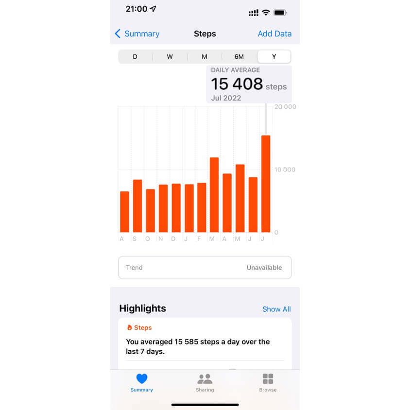 Apple Health Example