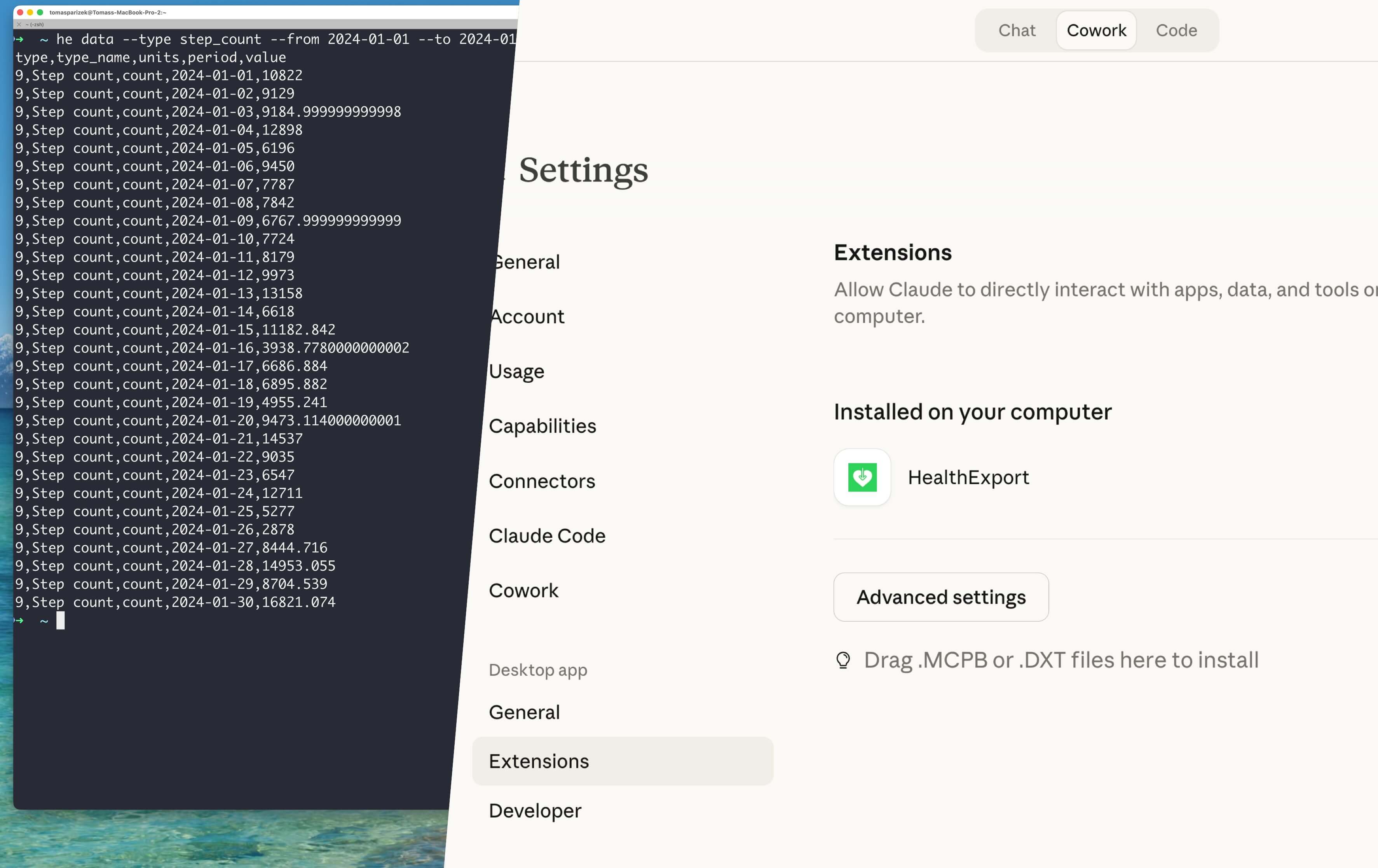 HealthExport for Agents